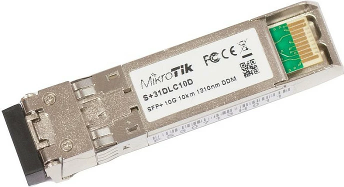 Modul transceiver SFP+ MikroTik S+31DLC10D, 10Gbps, 10km, 1310nm, LC, SMF