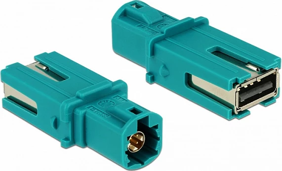 Adapter kabllo DeLOCK 89896, HSD (M) në USB 2.0 Type-A (F), 45 cm, Blu