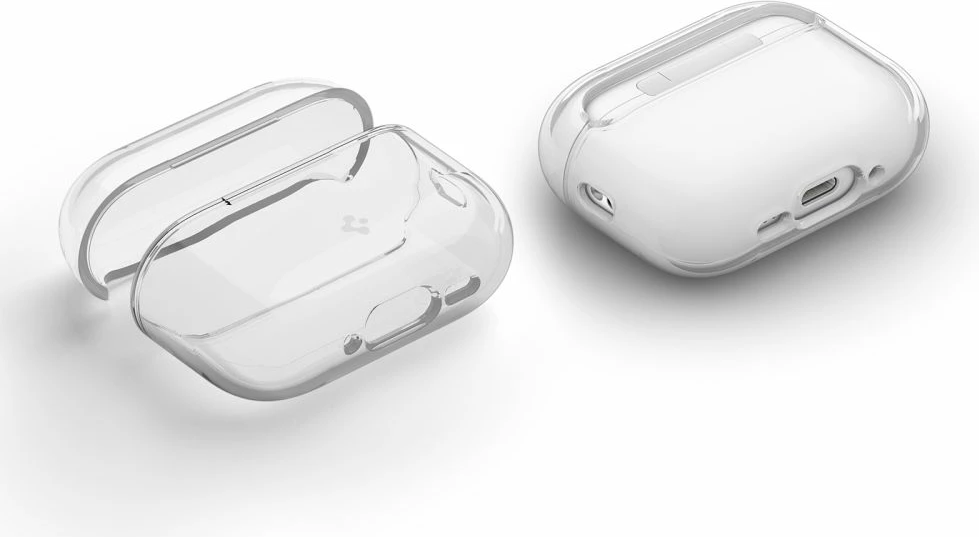 Mbështjellës TPU për AirPods Pro 3 Spigen Liquid Crystal, slim, me rrip dore, transparent, 1 copë