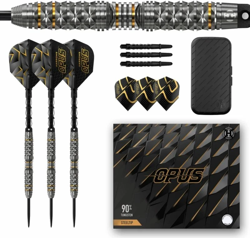 Shigjeta dart Harrows për meshkuj/femra, të zeza