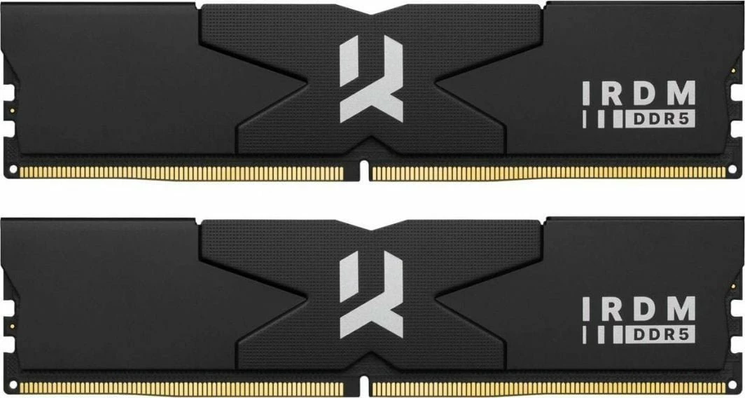 RAM Memorje GoodRam IRDM IR-6000D564L30S/32GDC DDR5 32GB 6000MHz CL30 UDIMM, e zezë, set 2x16GB