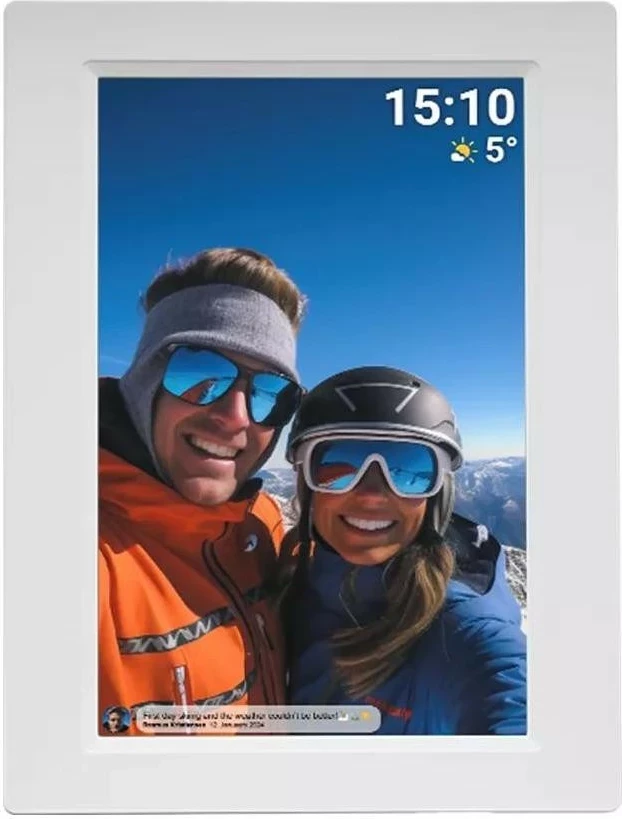Kornizë digjitale Denver PFF-1015W, 16GB, e bardhë