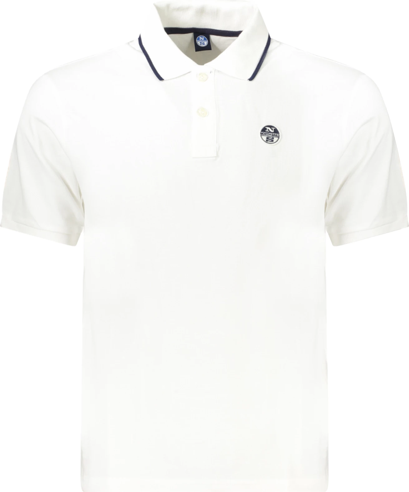 Maicë polo për meshkuj NORTH SAILS, e bardhë
