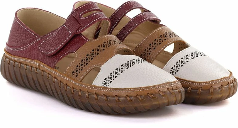 Këpucë lëkure me shirit velcro Artiker 58C1500