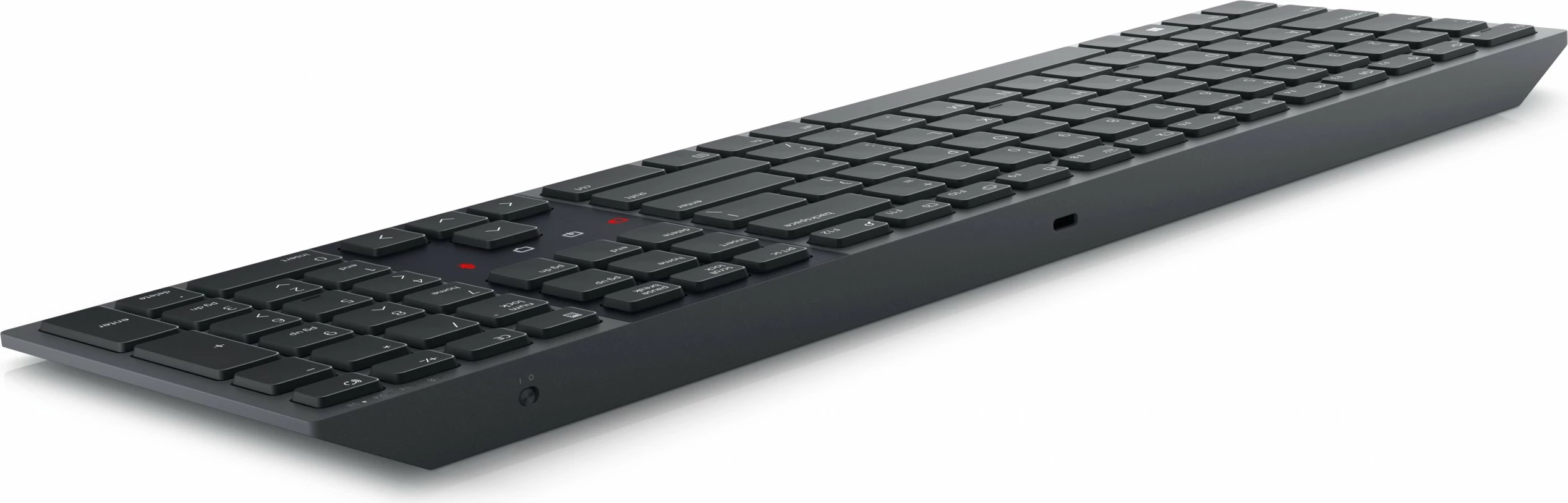 Tastierë DELL KB900, full-size, wireless, RF + Bluetooth, QWERTZ, grafit