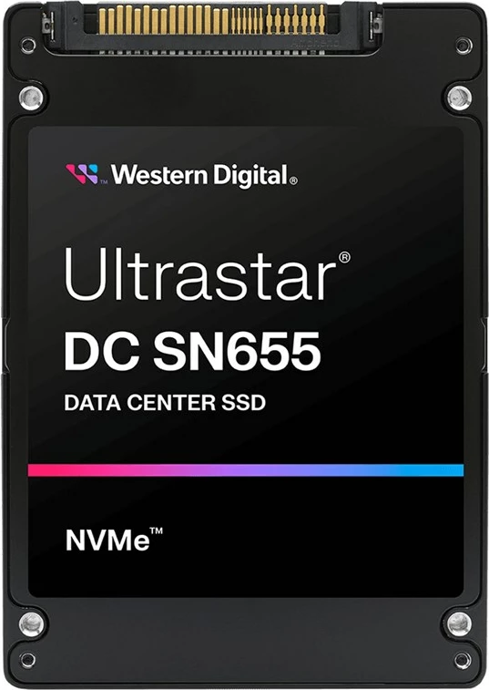 SSD Western Digital Ultrastar DC SN655 U.3 7.68 TB, PCI Express 4.0