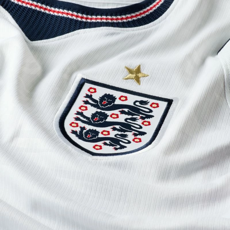 Fanellë futbolli Nike England 2026 Stadium Home për meshkuj, e bardhë