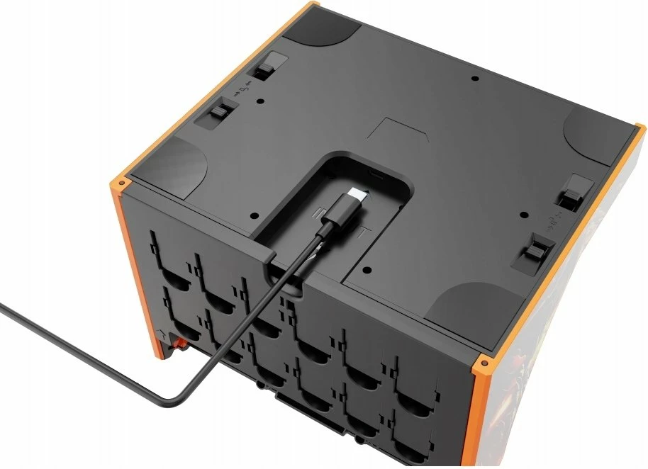 Kontroller arkade Yaxo Arcade Arena për Nintendo Switch/NS2, Turbo, USB-C, 12 slote kartash, i zi