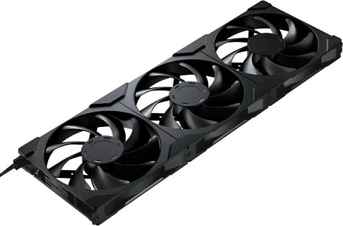 Ventilator për kasë Phanteks M25-140 Gen2 PWM, 140mm, paketë 3 copë, i zi