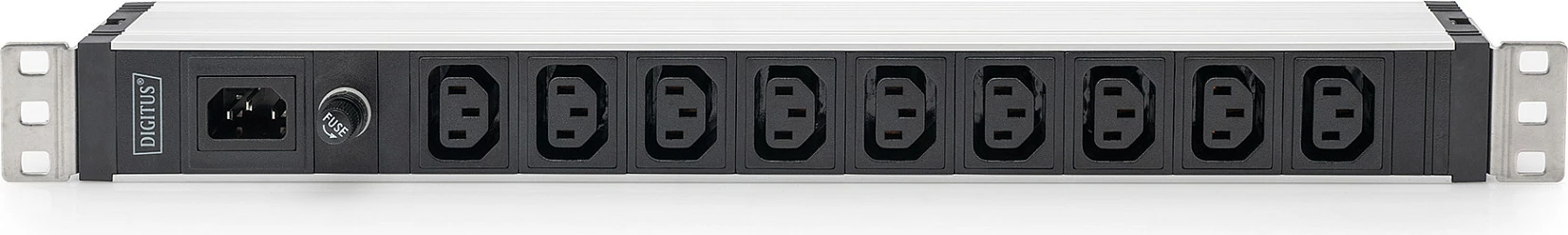 PDU Digitus 1U 9x C13, 10A, 230V, alumini