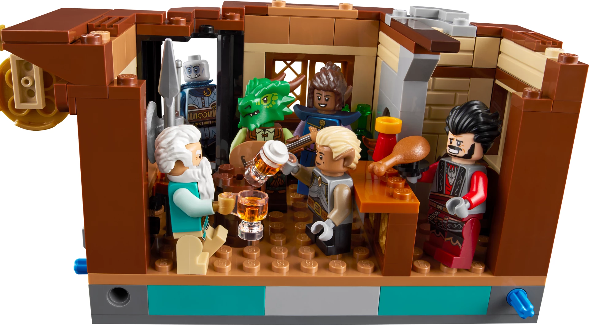 Set LEGO Ideas Dungeons & Dragons Red Dragon’s Tale 21348, 3745 copë, 5 minifigura, 18+