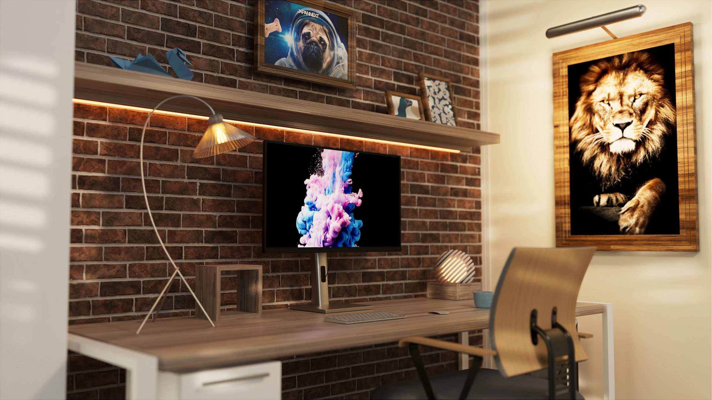 Monitor JAPANNEXT JN-IPS275K-HSPC9, 27", 5K 5120x2880, IPS, FreeSync, HDR, zi/argjend