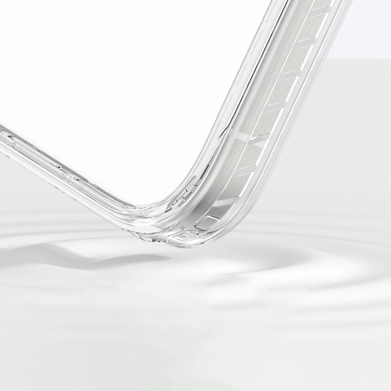 Mbështjellës AmazingThing Titan Pro Mag me unazë magnetike për iPhone 16 Pro, Transparent