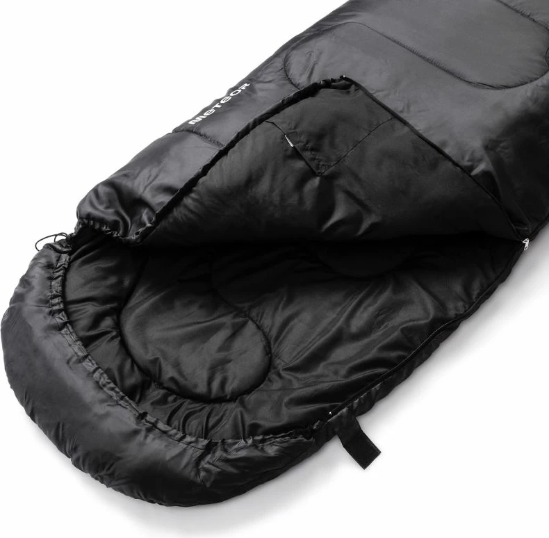 Shtrojë për kamping Meteor, unisex, e zezë [Madhësia: Standarde]