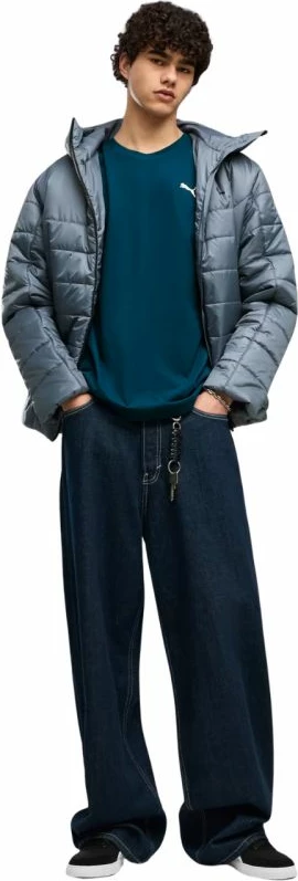 Maicë për meshkuj Puma Wardrobe Ess Tee 629644 36, e kaltër e errët [Madhësia: L]