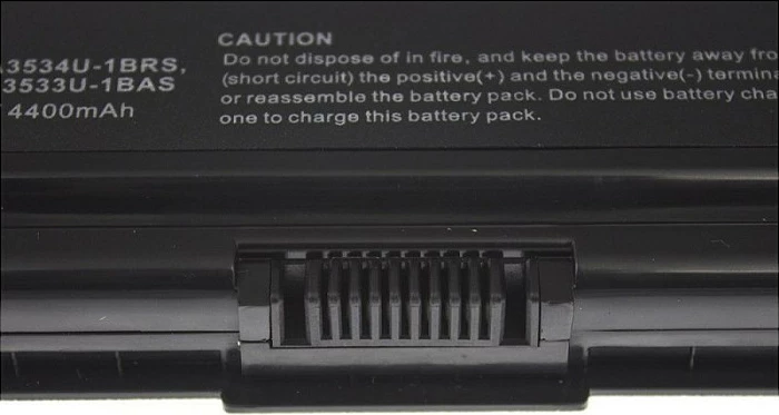 Bateri laptopi Green Cell për Toshiba Satellite A200/A300/A500/L200/L300/L500, 4400mAh 11.1V, e zezë