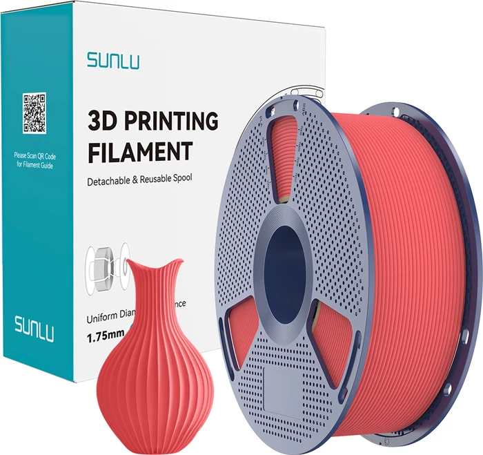Filament PLA Sunlu PLA Classic CR 1.75 mm 1 kg Cherry