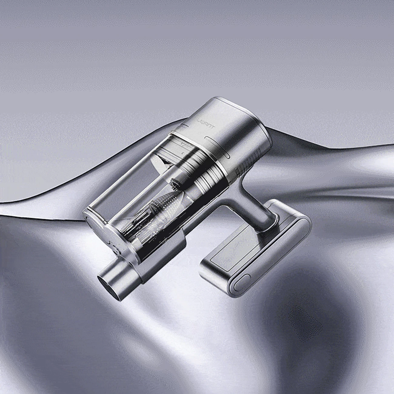 Fshesë me korrent pa kabllo UWANT V100, 200AW, 20000mAh, Gri, set me bazë 4-në-1