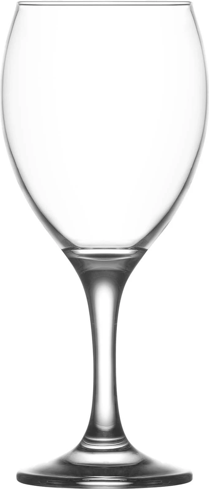 Gotë vere LAV HORECA Aspen 455 ml, transparente, set 12 copë