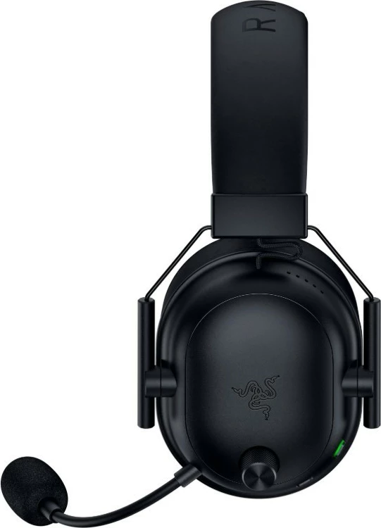 Kufje gaming wireless Razer BlackShark V2 HyperSpeed, 2.4 GHz + Bluetooth 5.2, mikrofon HyperClear, drajvera 50 mm TriForce, bateri 70 orë, USB-C, black