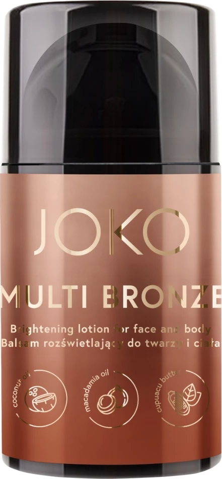 Balzam bronzues ndriçues Joko Multi Bronze 02 Aurora Gold për femra 45ml