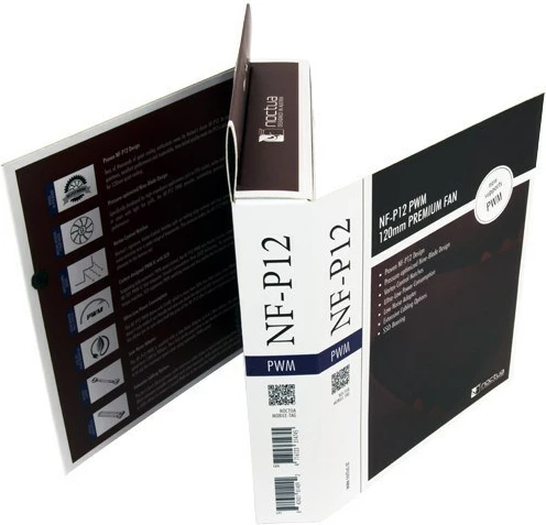 Ftohës Noctua NF-P12 PWM, 12cm, i bardhë 