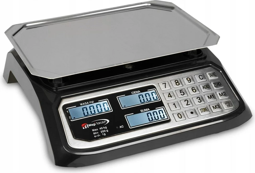 Peshore elektronike Wagi Tarczyn WT-1015, 40 kg, e bardhë