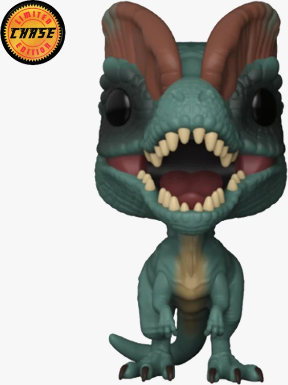 Figurinë Funko Pop Movies, Funko, Jurassic Park Dilophosaurus, Chase
