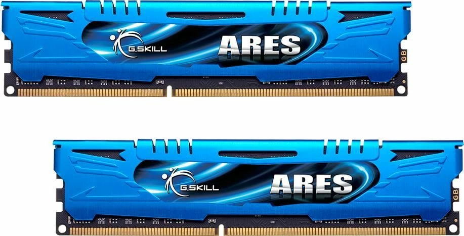 RAM Memorje G.Skill Ares F3-2400C11D-16GAB 16GB DDR3 2400MHz CL11 (2x8GB), kaltër (set 2 copë)
