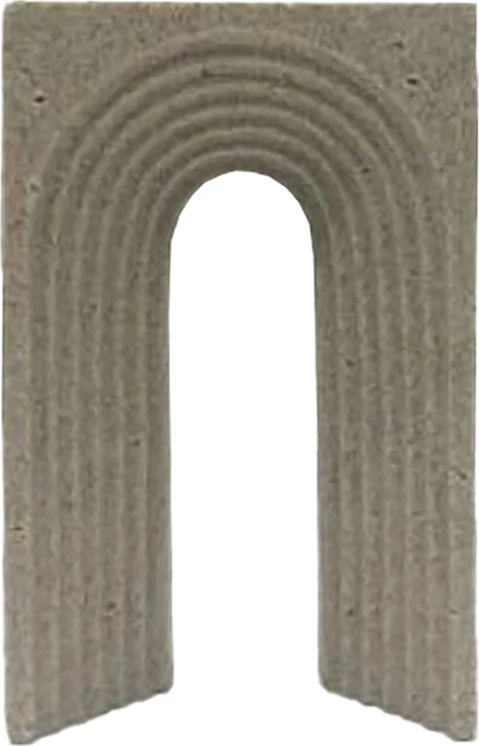 Dekor Virtal, polirezine, ngjyrë bezhë, 15x6x22cm