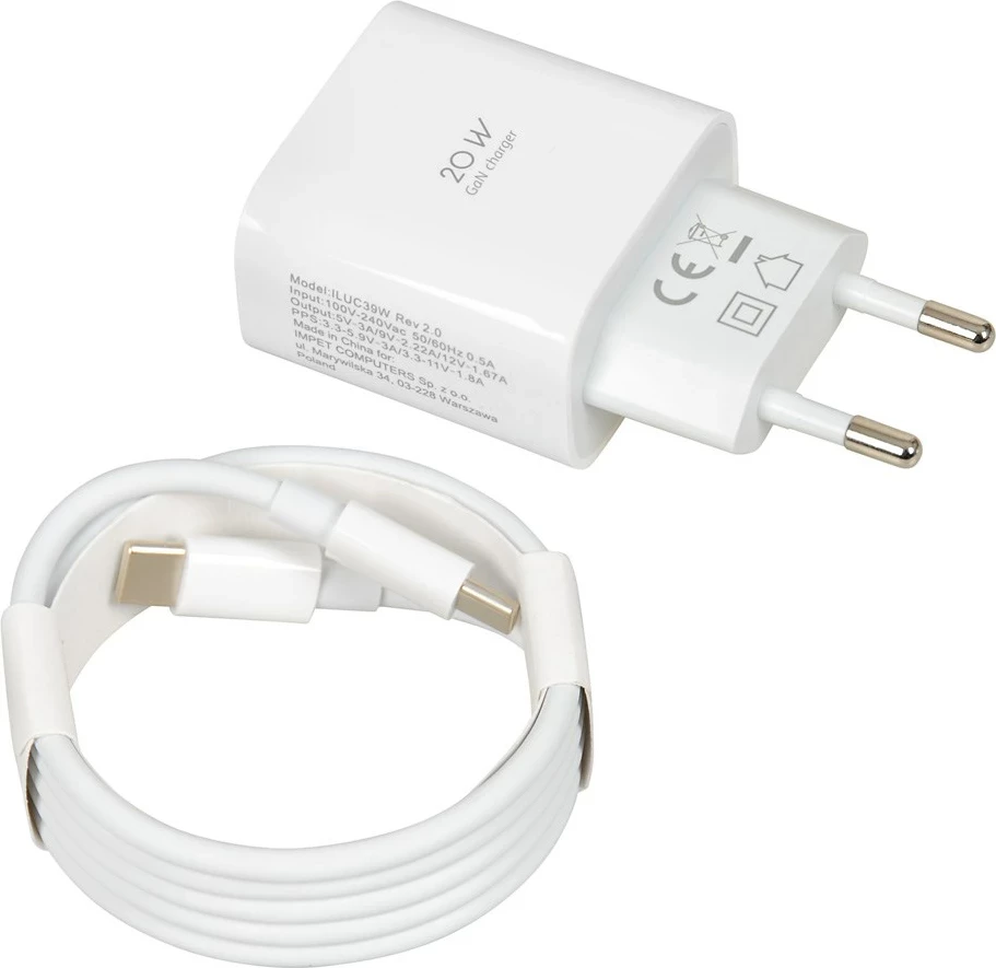 Karikues muri IBOX C-39 PD20W, bardhë