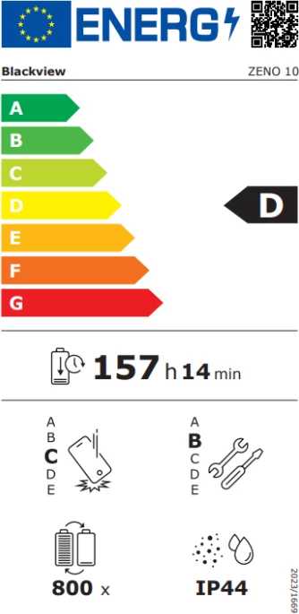 Tablet BLACKVIEW ZENO 10 11\" 6GB RAM 256GB 5G, me maus + tastierë, blu