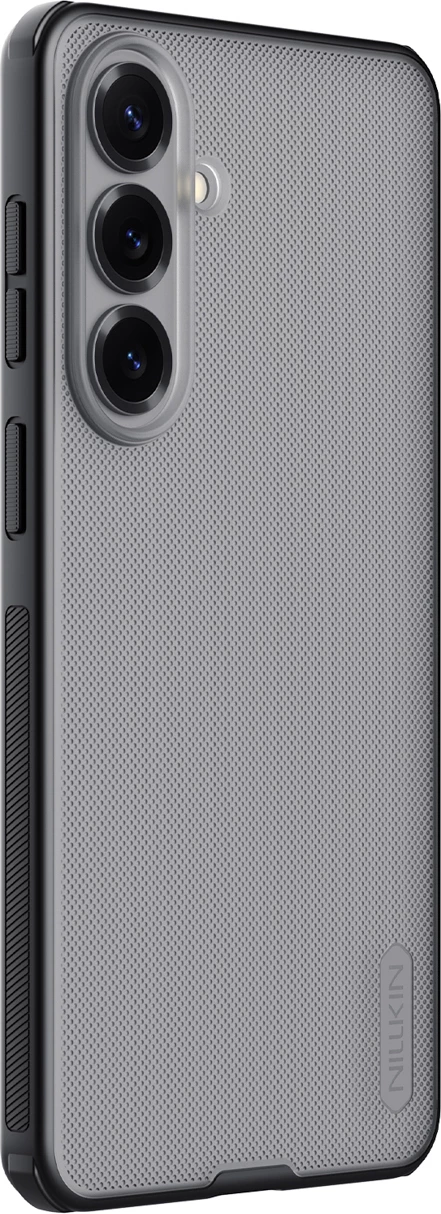 Mbështjellës Nillkin Super Frosted Shield Pro për Samsung Galaxy S26, TPU+PC, teksturë mat, e zezë transparente