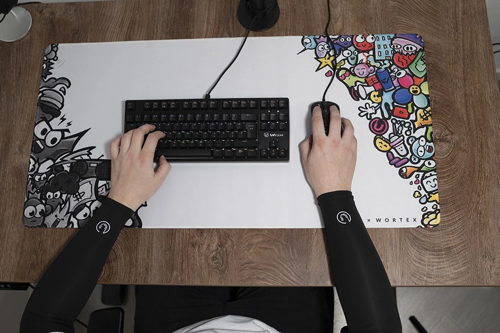 Mëngë krahu UVI Arm Sleeve, kompresion, XL, e zezë