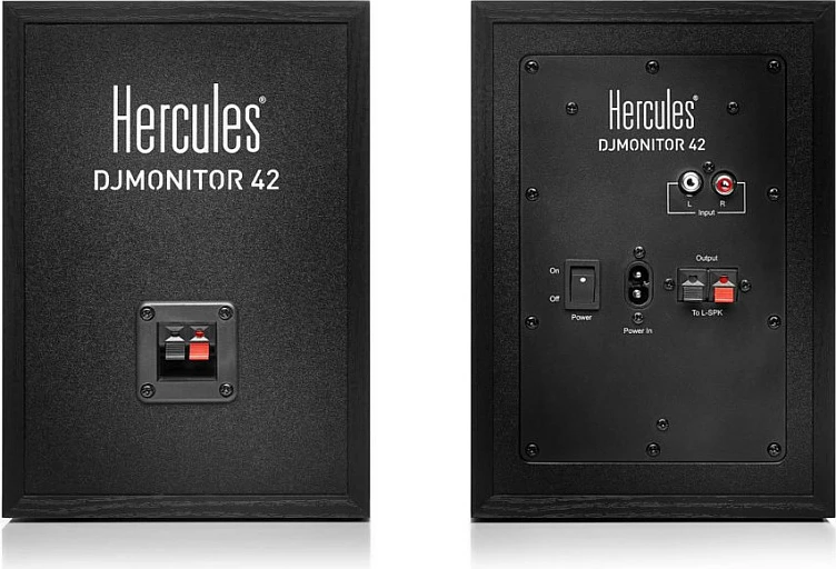 Boxa Hercules DJMonitor 42, 40W RMS, 80W PMPO, 4 inç, e zezë