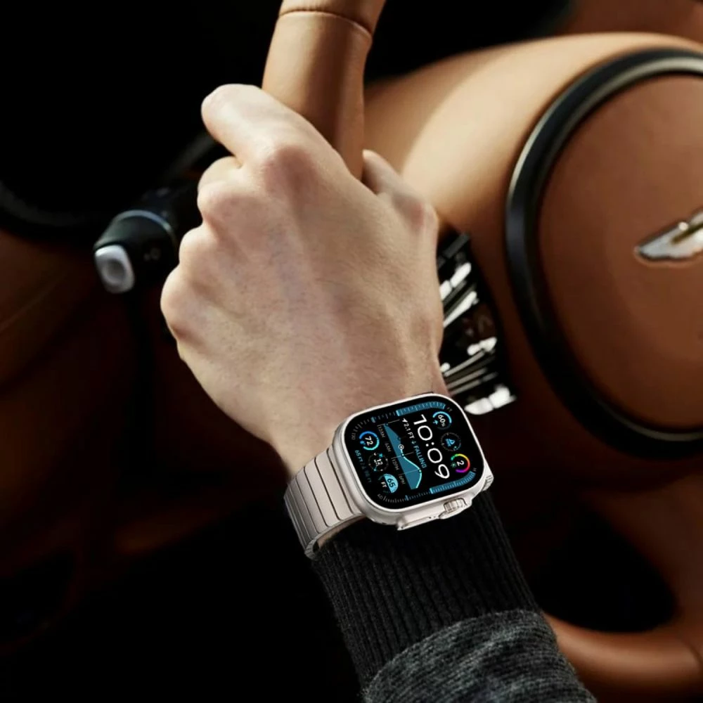 Byzylyk çeliku për Apple Watch Tech-Protect LinkBand, 44/45/46/49 mm, Titanic
