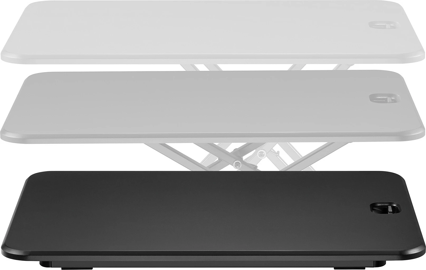 Mbajtëse laptopi Digitus 67x47cm, e rregullueshme dhe e palosshme, 8kg, e zezë