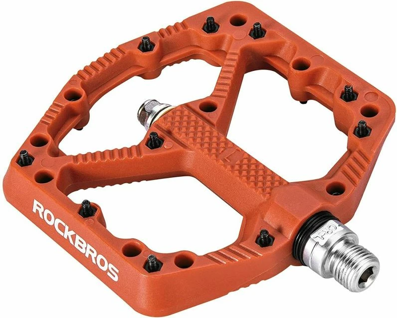 Pedale biçiklete Rockbros, portokalli