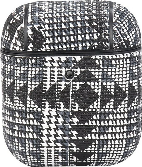 Mbështjellës për AirPods TerraTec AirBox Fabric Grain 3, gri