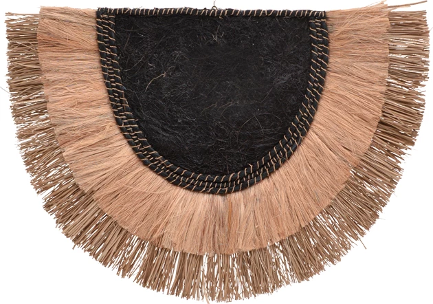 Dekor muri prej bari dhe abaka, ngjyrë natyrale, 85x60x6cm