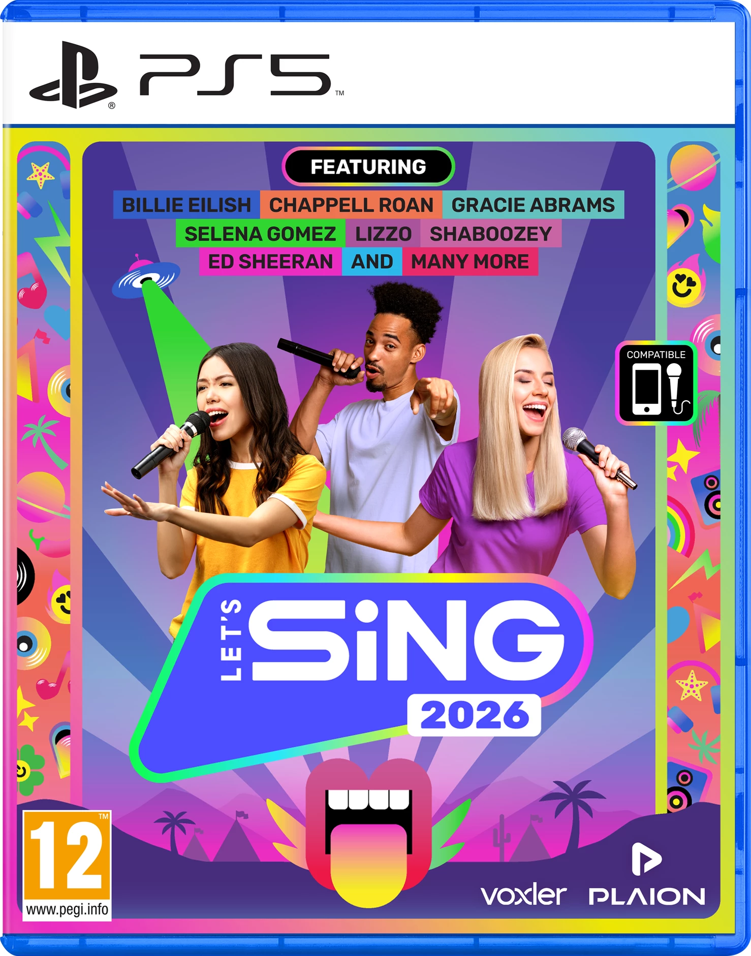 Lojë PS5 Plaion Let’s Sing 2026, karaoke, deri 4 lojtarë, 1 muaj VIP Pass