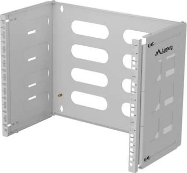 Kasë muri LANBERG 19 inch 8U 497x400/240 gri