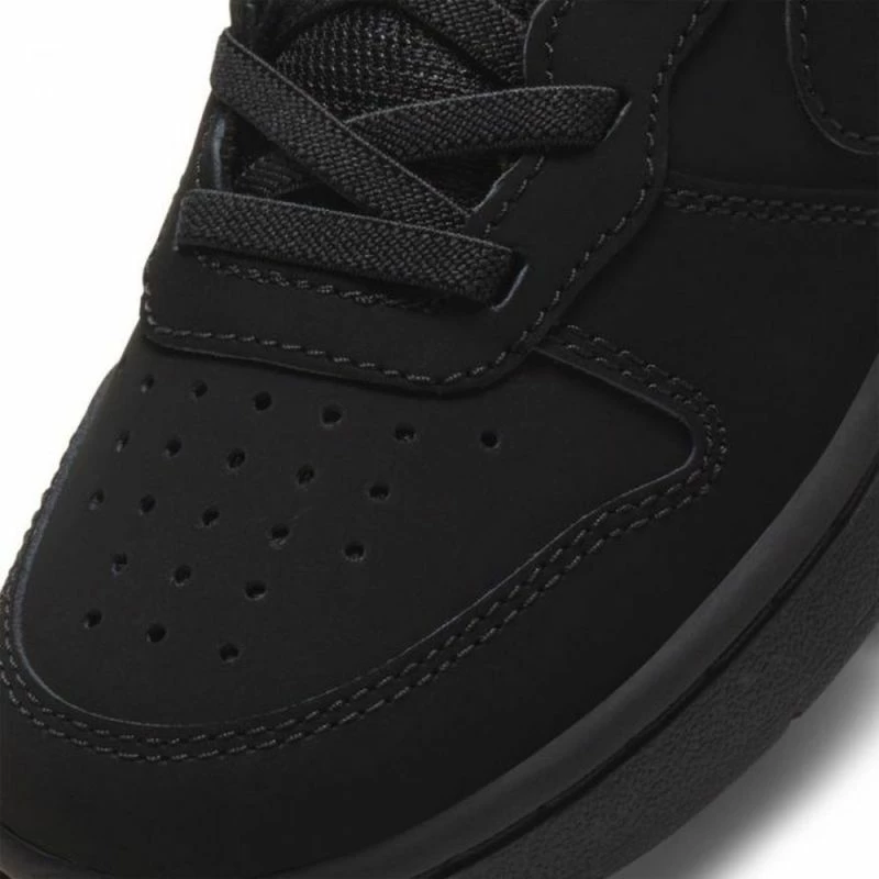 Atlete fëmijësh Nike Court Borough Mid 2 CW5868-001, të zeza [Madhësia: 35]