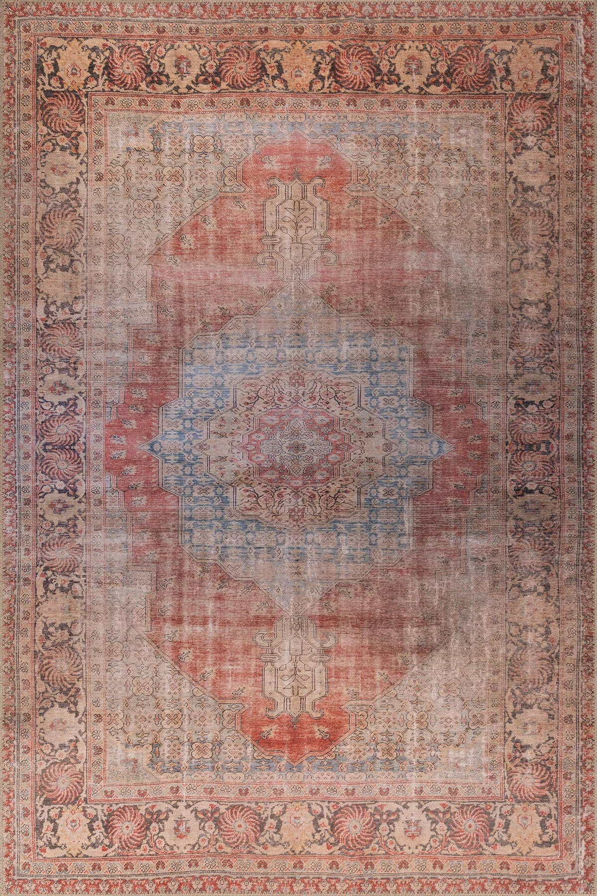 Qilim multingjyrësh Conceptum Hypnose, Folk Chenille, 210x310cm, BA 35