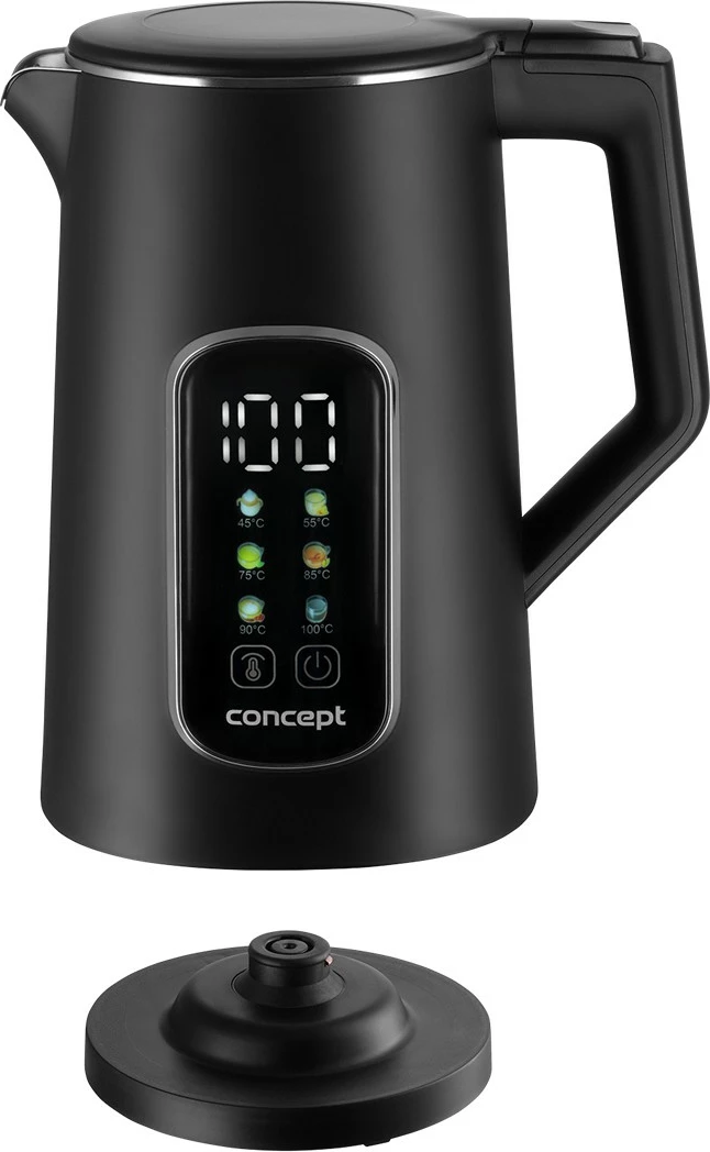 Çajnik elektrik, Concept, RK3385, 1.7L me kontroll temperature 45–100°C, 2200W, i zi