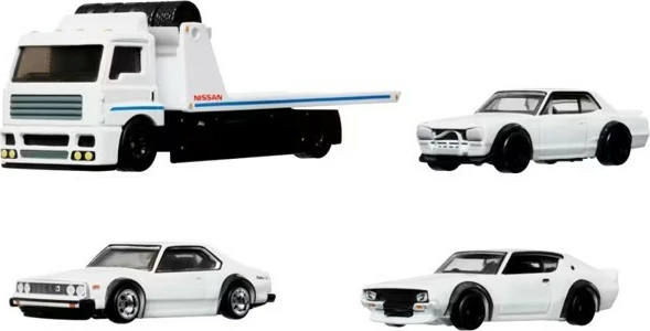 Set vetura lodër Hot Wheels Premium GMH39, 4 copë