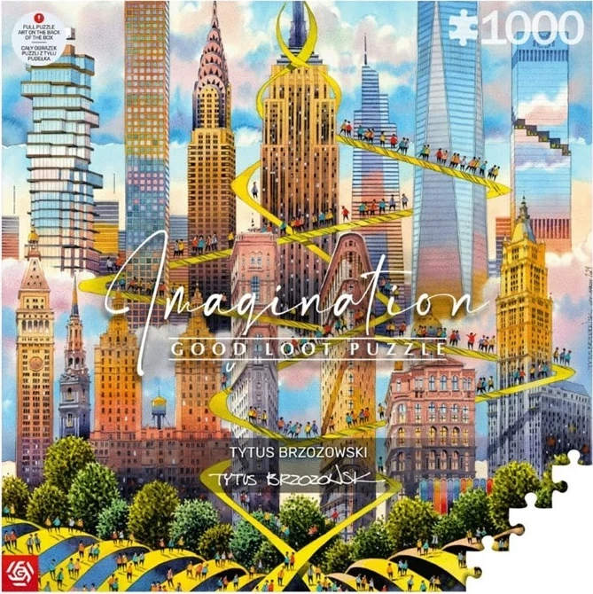 Puzzle Cenega Publishing Good Loot Imagination, Tytus Brzozowski, 1000 elemente, Multikolor