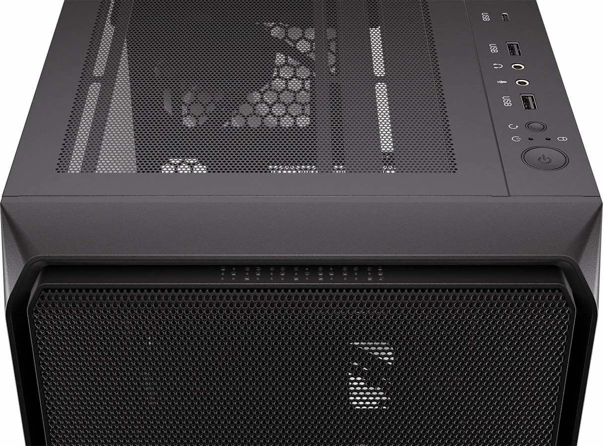 Kasë Endorfy Arx 500 Air (EY2A010), Midi Tower ATX, 5x 140mm PWM, xham i kalitur, e zezë