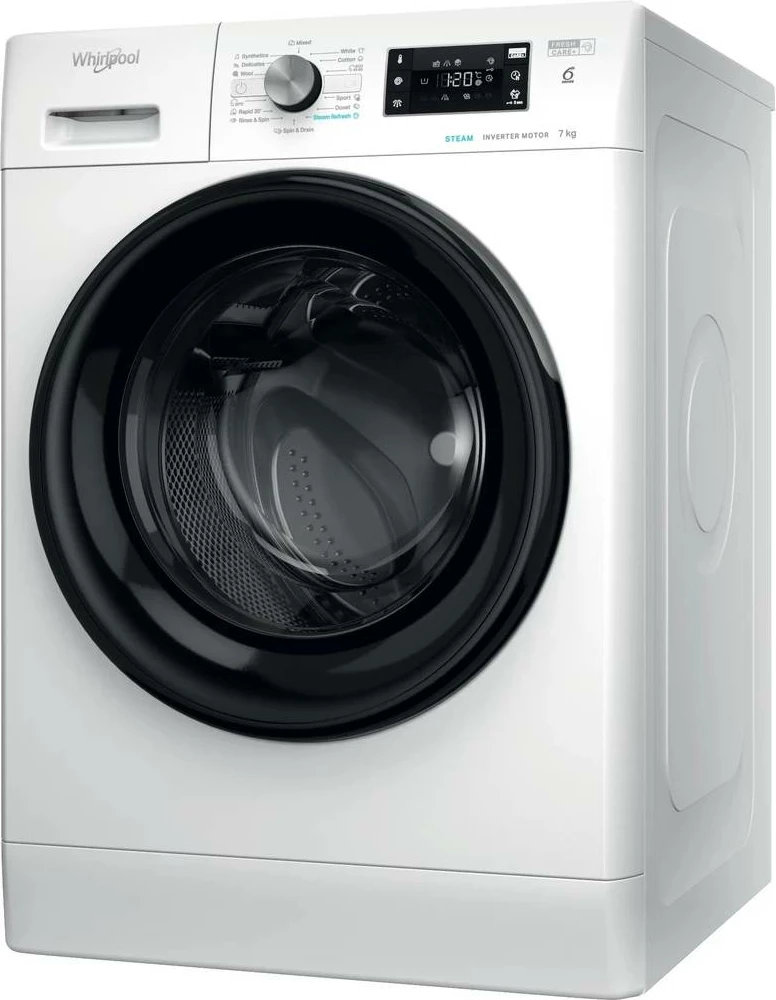 Makinë larëse Whirlpool FFB 7259 BV EE, 7kg, 1200rpm, klasa B, e bardhë