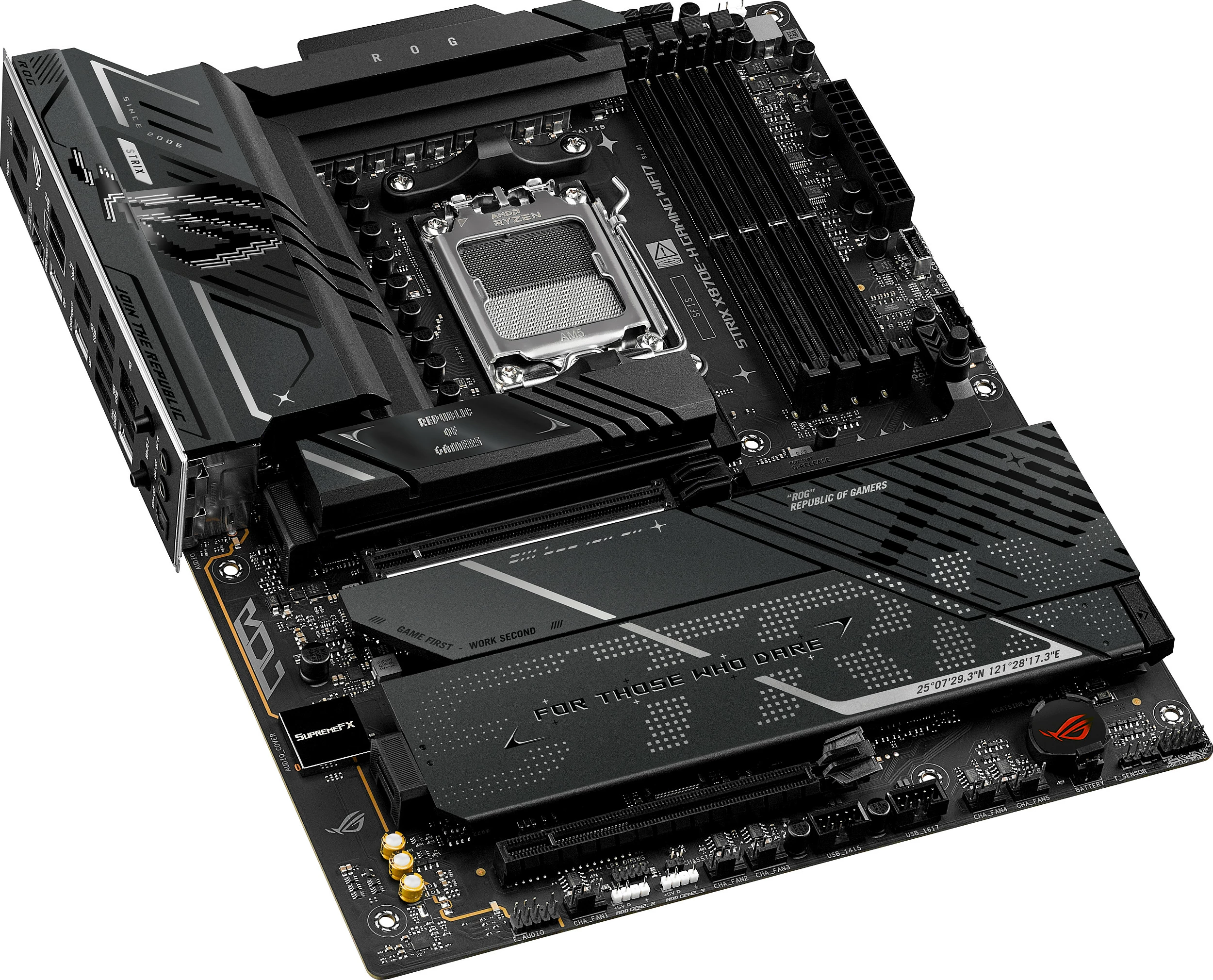 Pllakë amë ASUS ROG STRIX X870E-H GAMING WIFI7, Socket AM5, ATX, DDR5 deri 256GB, e zezë